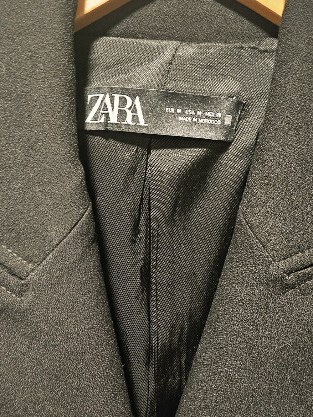 Zara tailored double breasted blazer M - Picture 4 of 4